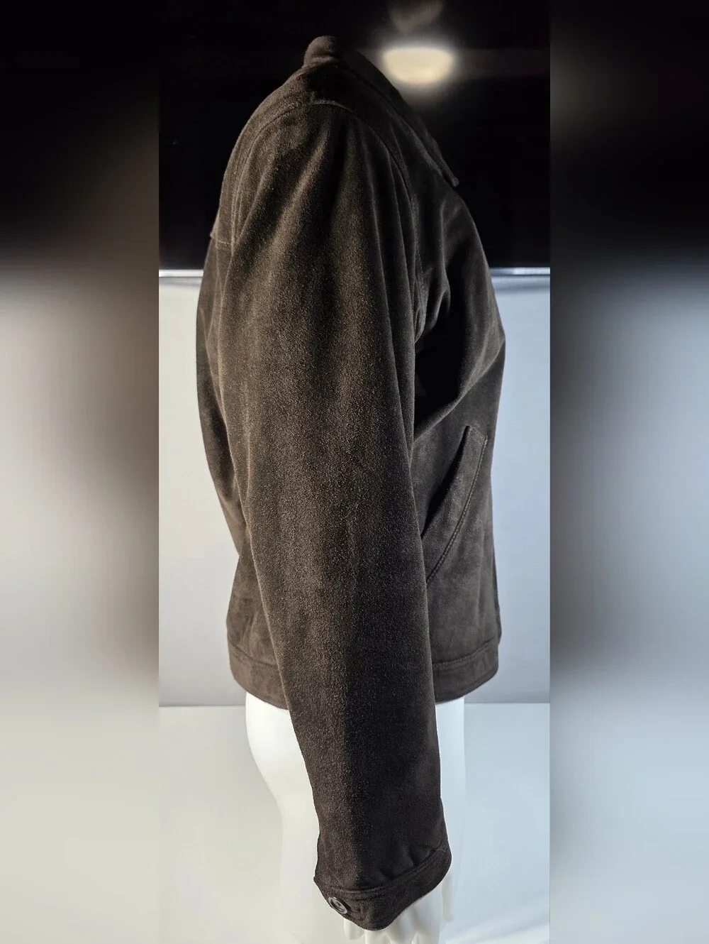 J.Crew Vintage Men's Full-Zip Suede Jacket Size Medium